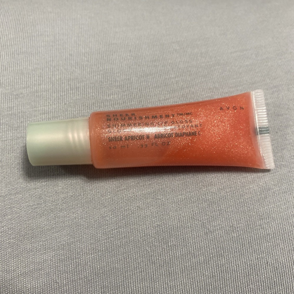 Avon Sheer Nourishment Shimmering Lip Gloss - Sheer Apricot New